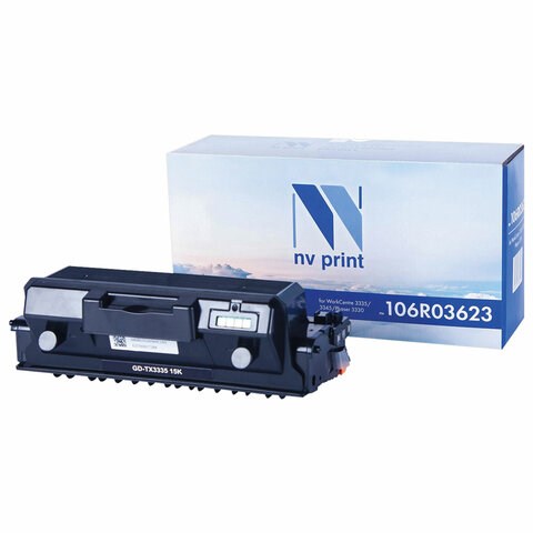Тонер-картридж лазерный NV PRINT (NV-106R03623) для XEROX WC 3335/3345/P3330, ресурс 15000 страниц 363385 - фото 301097