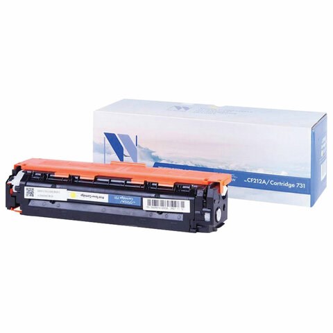 Картридж лазерный NV PRINT (NV-CF212A/731Y) для HP M251nw/M276nw/CANON LBP-7110Cw, желтый, ресурс 1800 страниц 363404 - фото 301112