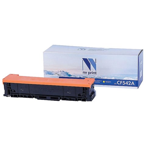 Картридж лазерный NV PRINT (NV-CF542A) для HP M254dw/M254nw/MFP M280nw/M281fdw, желтый, ресурс 1300 страниц 363429 - фото 301137