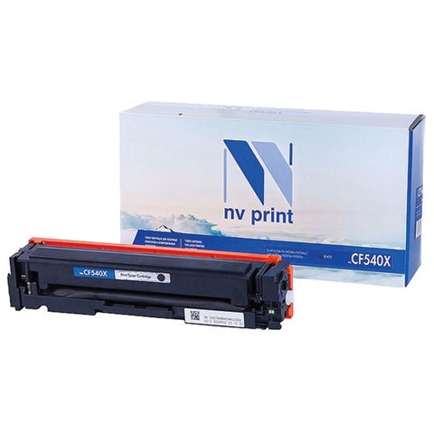 Картридж лазерный NV PRINT (NV-CF540X) для HP M254dw/M254nw/MFP M280nw/M281fdw, черный, ресурс 3200 страниц 363431 - фото 301139