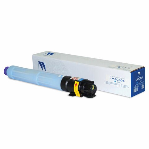 Картридж лазерный NV PRINT (NV-MPC305C) для Ricoh Aficio MPC305, голубой, ресурс 4000 страниц 364331 - фото 301818