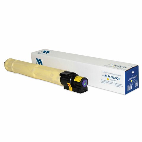 Картридж лазерный NV PRINT (NV-MPC3502EY) для Ricoh Aficio-MPC3002/MPC3502, желтый, ресурс 18000 страниц 364336 - фото 301823