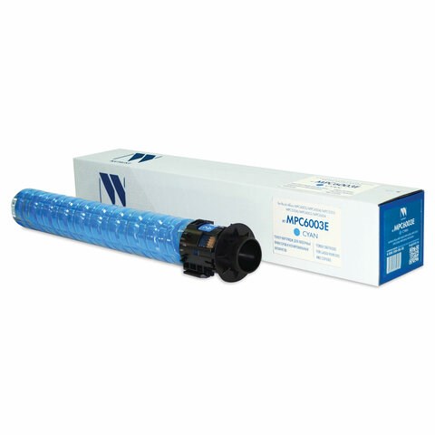 Картридж лазерный NV PRINT (NV-MPC6003EC) для Ricoh MP C4503SP/C4504SP/C4504ASP, голубой, ресурс 22500 страниц 364343 - фото 301830