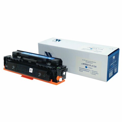 Картридж лазерный NV PRINT (NV-W2031X) для HP Color LaserJet M454dn/M454dw, голубой, ресурс 6000 страниц 364354 - фото 301841