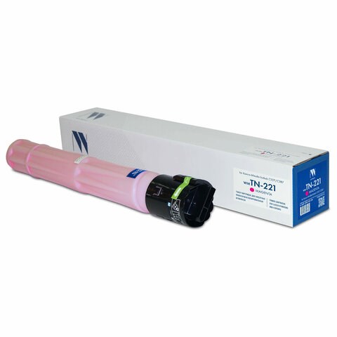 Тонер-картридж NV PRINT (NV-TN-221M) для Konica Minolta C227/C287, пурпурный, ресурс 21000 страниц 364368 - фото 301855
