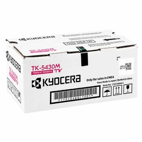 Тонер-картридж KYOCERA (TK-5430M) ECOSYS PA2100cx/MA2100cfx и другие, пурпурный, оригинальный, ресурс 1250 страниц, 1T0C0ABNL1 364450 - фото 301899