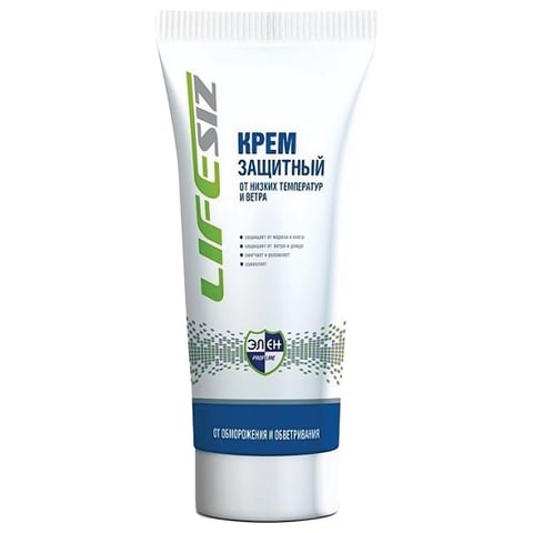 Крем защитный, 100 мл, ЭЛЕН, от обморожения, обветривания, неблагоприятных погодных условий 605189