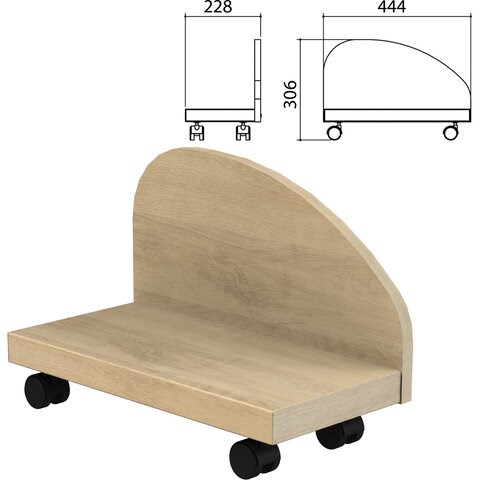 Подставка под системный блок "Приоритет", 228х444х306 мм, кронберг, К-929, К-929 кронберг 641789