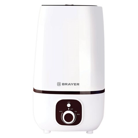 Увлажнитель воздуха BRAYER BR4700WH, объем бака 4 л, 25 Вт, арома-контейнер, белый 456127 - фото 322208
