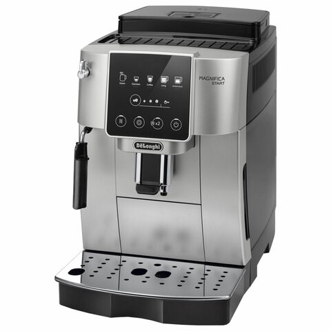 Кофемашина DELONGHI Magnifica Start ECAM220.30.SB, 1450 Вт, объем 1,8 л, ручной капучинатор, серебристо-черная 456519 - фото 322311