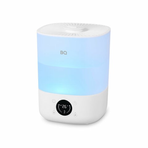 Увлажнитель воздуха BQ (БИ-КЬЮ) HDR1009, объем бака 4 л, 25 Вт, LED-дисплей, аромаконтейнер, белый, 86196444 457544 - фото 322631