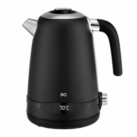 Чайник BQ (БИ-КЬЮ) KT1724SW, 1,7 л, 2200 Вт, закрытый нагревательный элемент, ТЕРМОРЕГУЛЯТОР, черный, 86195511 457555 - фото 322641