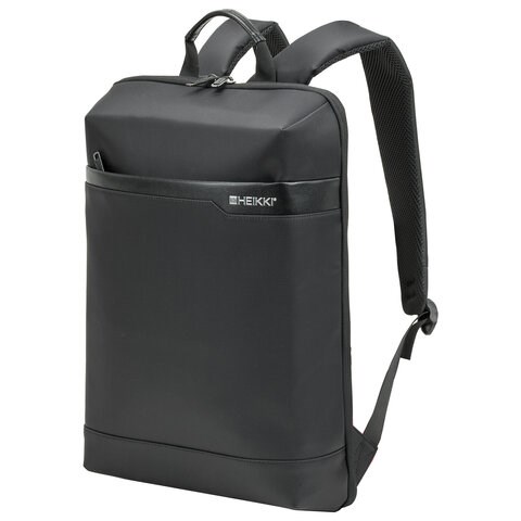 Рюкзак HEIKKI HIGH TECH (ХЕЙКИ) с отделением для ноутбука, черный, 43x28x12 см, 272589 272589 - фото 330608