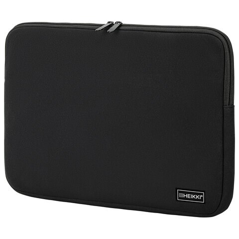 Чехол для ноутбука HEIKKI SLIM 13-14'' (ХЕЙКИ), неопрен, Case, черный, 26х37х2,5 см, 272605 272605 - фото 330623