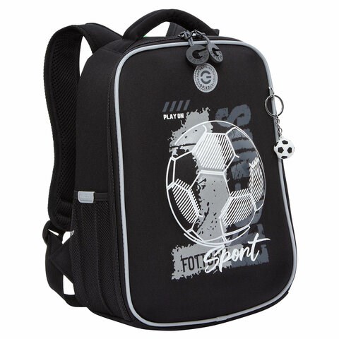 Ранец GRIZZLY анатомическая спинка, облегченный, для мальчиков, SPORT, 37х26х16 см, RAw-497-9/2 272801 - фото 330769