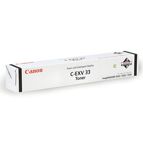 Тонер CANON (C-EXV33BK) iR2520/2520i/2525/2525i/2530/2530i, черный, ориг., 700 г, ресурс 14600 стр., 2785B002 320430 - фото 331241