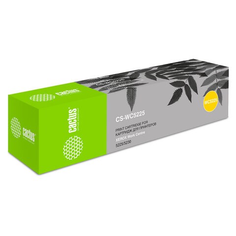 Тонер-картридж CACTUS (CS-WC5225) для XEROX WorkCentre 5225/5230, ресурс 30000 стр. 320868 - фото 331323
