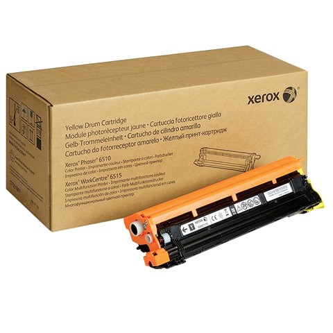 Фотобарабан XEROX (108R01419) Phaser 6510/WC 6515, цвет желтый, ресурс 48000 стр., оригинальный 320886 - фото 331337