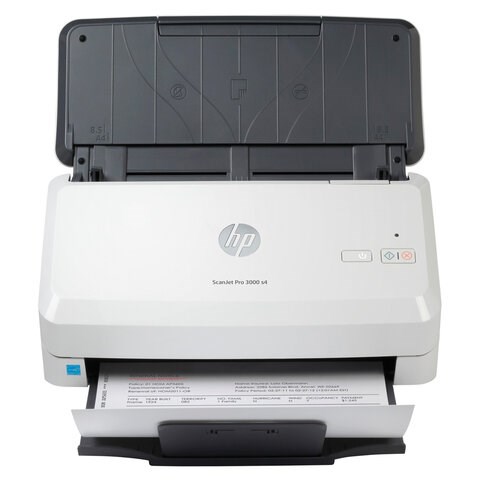 Сканер потоковый HP ScanJet Pro 3000 s4 А4, 40 стр./мин, 600x600, ДАПД, 6FW07A 354772 - фото 331490