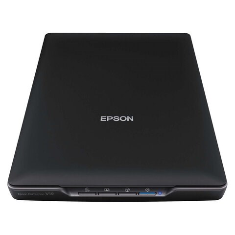 Сканер планшетный EPSON Perfection V19 А4, 10,4 сек, 4800x4800, B11B231401 354773 - фото 331491