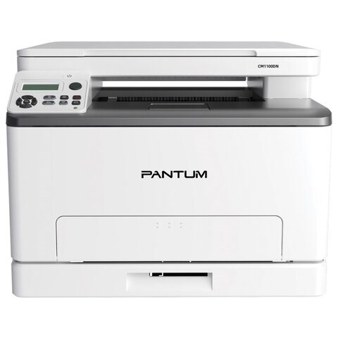 МФУ лазерное ЦВЕТНОЕ PANTUM CM1100DN "3 в 1", А4, 18 стр./мин., 30000 стр./мес., ДУПЛЕКС, сетевая карта 354819 - фото 331521