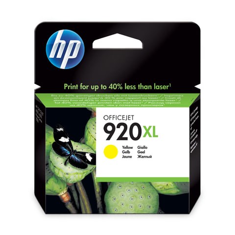 Картридж струйный HP (CD974AE) Officejet 6000/6500/7000, №920, желтый, оригинальный, ресурс 700 стр. 360800 - фото 331710