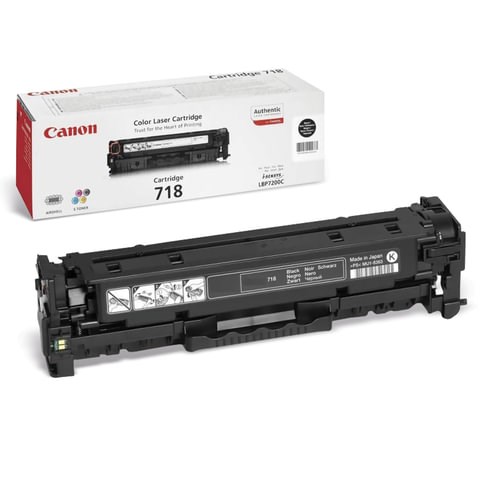 Картридж лазерный CANON (718BK) LBP7200Cdn/MF8330Cdn/MF8350Cdn, черный, ресурс 3400 страниц, оригинальный, 2662B002 360982 - фото 331733