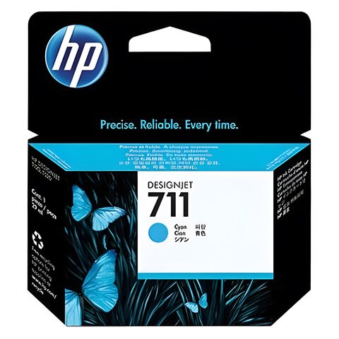 Картридж струйный для плоттера HP (CZ130A) DesignJet T120/T520, №711, голубой, оригинальный 361142 - фото 331781