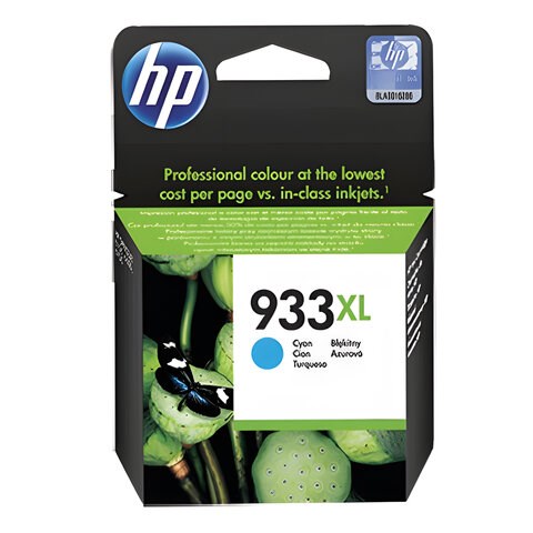 Картридж струйный HP (CN054AE) OfficeJet 6100/6600/6700 №933XL, голубой, оригинальный 361147 - фото 331786