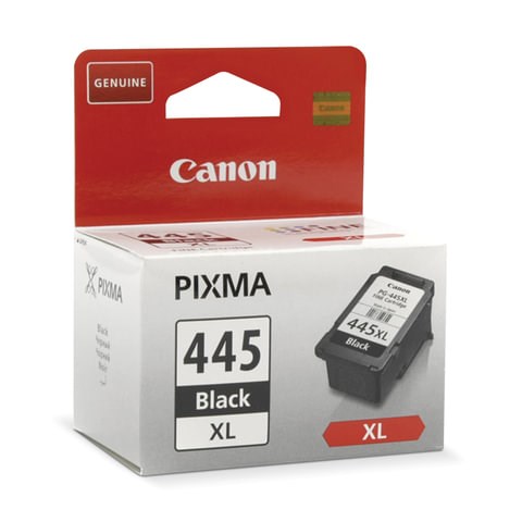 Картридж струйный CANON (PG-445XL) PIXMA MG2440/PIXMA MG2540, черный, оригинальный, ресурс 400 стр., увеличенная емкость, 8282B001 361282 - фото 331857