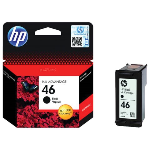 Картридж струйный HP (CZ637AE) DeskJet Ink Advantage 2020hc/2520hc, №46, черный, оригинальный, ресурс 1500 стр. 361495 - фото 331912
