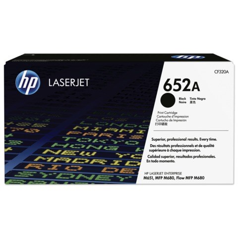 Картридж лазерный HP (CF320A) LaserJet M651n/M651dn/M680dn, №652A, черный, оригинальный, ресурс 11500 страниц 361705 - фото 331967
