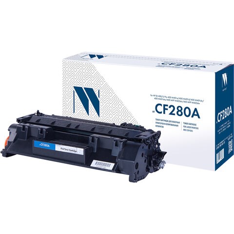 Картридж лазерный NV PRINT (NV-CF280A) для HP LaserJet Pro M401/M425, ресурс 2700 стр. 361744 - фото 331987