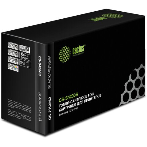Картридж лазерный CACTUS (CS-S4200S) для SAMSUNG SCX-4200/4220, ресурс 2500 стр. 361780 - фото 332009