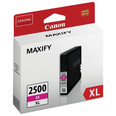 Картридж струйный CANON (PGI-2400XLМ) iB4040/MB5040/MB5340, пурпурный, оригинальный, ресурс 1500 стр., 9275B001 362103 - фото 332215