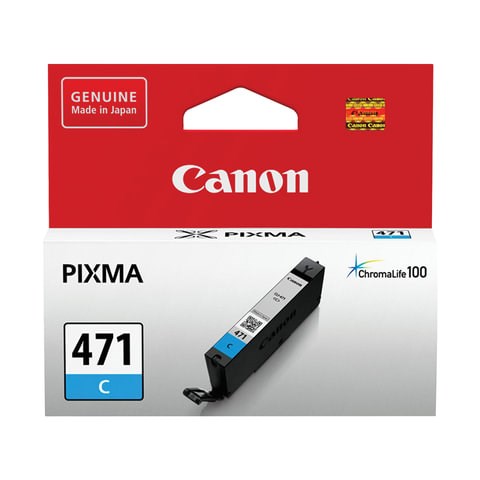 Картридж струйный CANON (CLI-471С) PIXMA MG5740/MG6840/MG7740, голубой, оригинальный, ресурс 311 стр., 0401C001 362262 - фото 332259