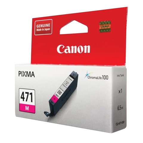 Картридж струйный CANON (CLI-471М) PIXMA MG5740/MG6840/MG7740, пурпурный, оригинальный, ресурс 297 стр., 0402C001 362263 - фото 332260