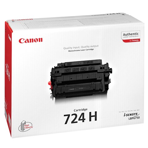 Картридж лазерный CANON (724H) i-SENSYS MF512X/MF515X, ресурс 12500 страниц, оригинальный, 3482B002 362359 - фото 332338
