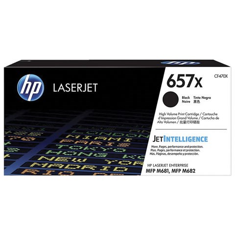 Картридж лазерный HP (CF470X) Color LJ M681dh/M681f/M682z, №657X, черный, оригинальный, ресурс 28000 страниц 363172 - фото 332758
