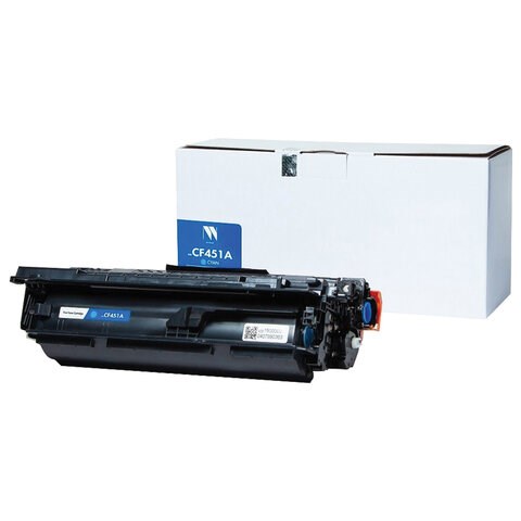 Картридж лазерный NV PRINT (NV-CF451A) для HP LJ M652/M653/M681/M682, голубой, ресурс 10500 страниц, NV-CF451AC 363788 - фото 333273