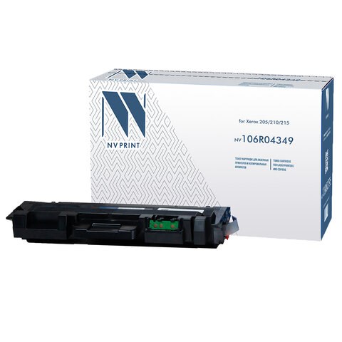 Картридж лазерный NV PRINT (NV-106R04349) для Xerox 205/210/215, ресурс 6000 страниц 363807 - фото 333292