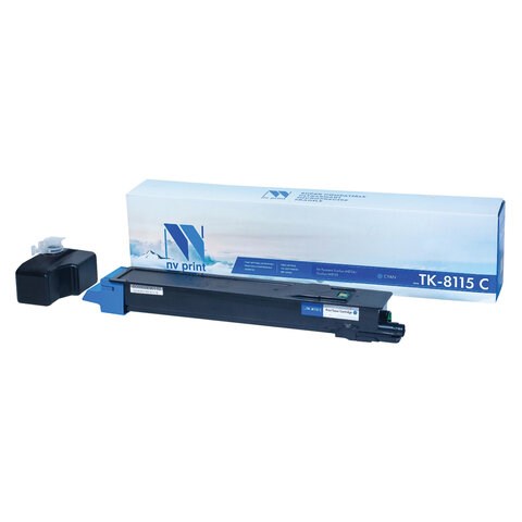 Тонер-картридж NV PRINT (NV-TK8115С) для Kyocera M8124cidn/M8130cidn, голубой, ресурс 6000 страниц 363898 - фото 333373