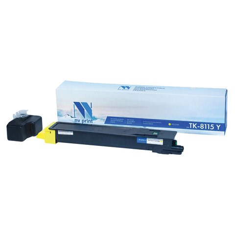 Тонер-картридж NV PRINT (NV-TK8115Y) для Kyocera M8124cidn / M8130cidn, желтый, ресурс 6000 страниц 363900 - фото 333375