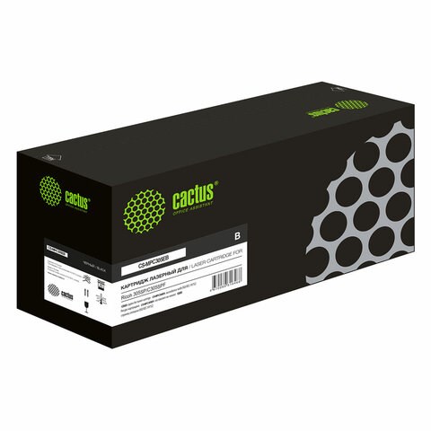 Картридж лазерный CACTUS (CS-MPC305EB) для Ricoh Aficio MPC305SP/C305SPF черный, ресурс 12000 стр. 364262 - фото 333610