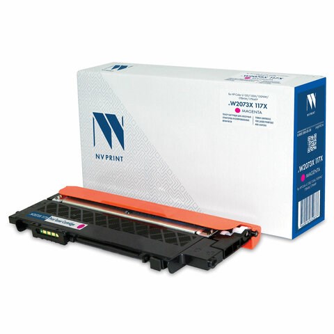 Картридж лазерный NV PRINT (NV-W2073X) для HP Color LJ 150a/150nw/178nw, пурпурный, ресурс 1500 страниц 364360