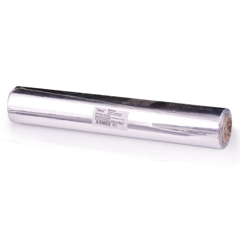 Фольга алюминиевая, ширина 30 см, длина 80 м, в рулоне, MASTERFOIL, FPK145T 440068 - фото 334405