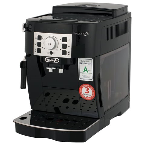 Кофемашина DELONGHI Magnifica S ECAM 22.110.B, 1450 Вт, объем 1,8 л, ручной капучинатор, черная, EСAM 22.110.B 451596 - фото 334490