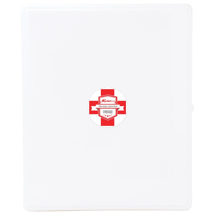 Аптечка первой помощи работникам, по приказу №262н, ВИТАЛФАРМ, пластиковый шкаф 631431