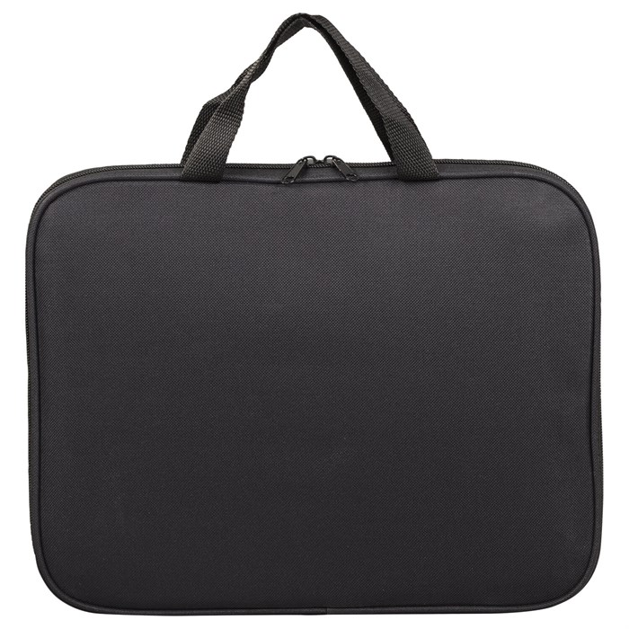 Папка на молнии с ручками STAFF EVERYDAY, А4, полиэстер, черная, 270733 270733