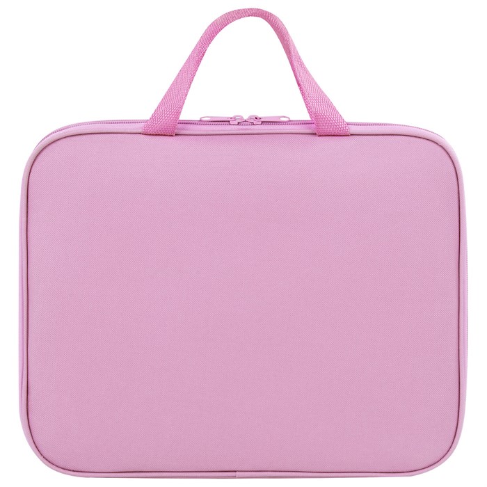 Папка на молнии с ручками STAFF EVERYDAY А4, полиэстер, нежно-розовый, 272184 272184